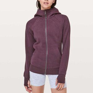 Lululemon Scuba Hoodie *Light Cotton Fleece - 6 Arctic Plum